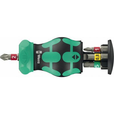 Wera 008891 Ráčnový šroubovák Kraftform Kompakt Stubby Magazin RA 1 - 6 dílů – Sleviste.cz