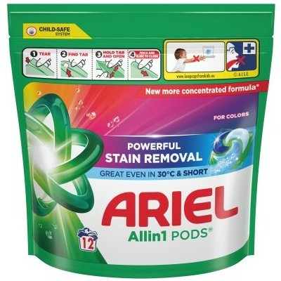 Ariel Allin1 Pods prací kapsle na barevné prádlo 12 PD – Sleviste.cz