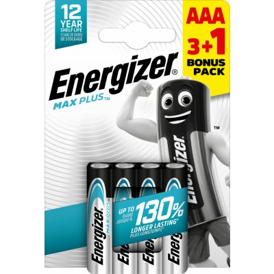 Energizer Max Plus AAA 4ks E303321000