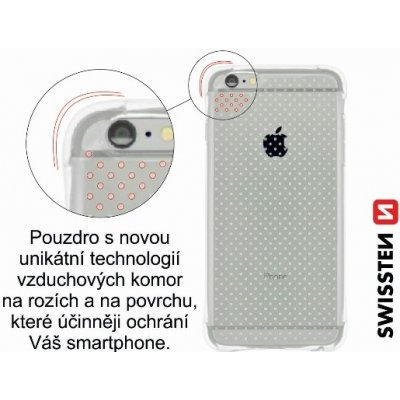 Pouzdro SWISSTEN CLEAR JELLY AIR APPLE IPHONE 5/5S/SE čiré