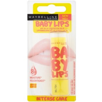 Maybelline Balzám na Rty Baby Lips Intense Care 4,4 g od 70 Kč - Heureka.cz