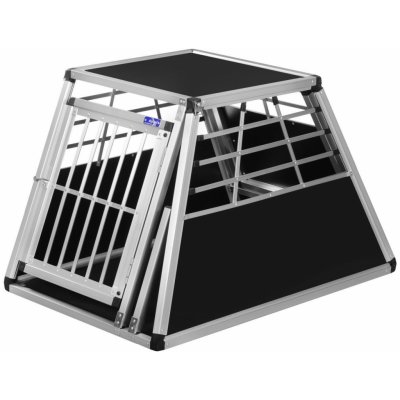Alpuna N57 Hliníková klec pro psa do auta 100 x 65 x 62,5 cm – Sleviste.cz
