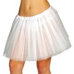 Fiestas Guirca Fiestas tylová sukně Tutu bílá 40 cm – Zboží Dáma