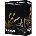 TESLA lighting Tesla - vánoční řetěz Prskavky, 90 LED, 3000K, 2m + 50cm, 3xAA baterie, časovač, IP44 – Hledejceny.cz