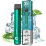 X4 Bar Zero Mentol 0 mg 600 potáhnutí – Hledejceny.cz