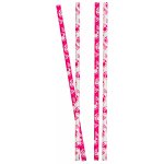 Decora Papírové brčka Barbie 80 ks – Zboží Dáma