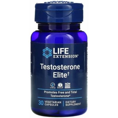 Life Extension Testosterone Elite 30 vegetariánská kapsle – Hledejceny.cz