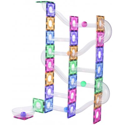 Cleverclixx Kuličkodráha Ball Run Clever Pack Pastel 110ks – Zboží Živě