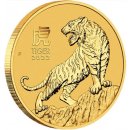 The Perth Mint zlatá mince Gold Lunární Série III Rok Tygra 2022 10 oz