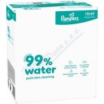 Pampers Dětské čisticí ubrousky s 99 % vody 18 x 60 ks – Sleviste.cz