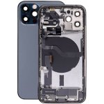 Kryt Apple iPhone 12 Pro zadní Housing s Malými Díly modrý – Zboží Živě
