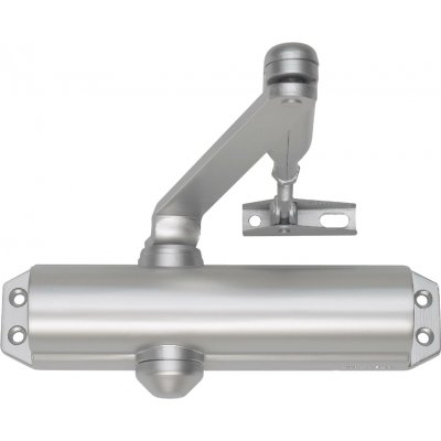 Assa Abloy FAB DC120 EN2/3/4 s lomeným ramínkem pro lehké dveře Bílá – Zboží Mobilmania