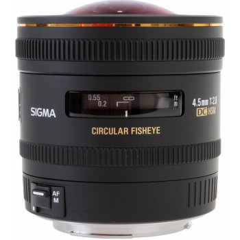 SIGMA 4,5mm f/2.8 EX DC CIRCULAR FishEye HSM Canon