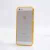 Pouzdro a kryt na mobilní telefon Apple Pouzdro SES Ochranné rámeček BUMPER Apple iPhone 5/5S/SE - oranžové