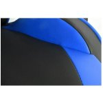 Malatec 8978 s opěrkou na nohy do 150 kg modro-černá – Zboží Mobilmania