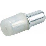 BENDIX Policová podpěrka s plast.návlekem (pr.5x17mm), (Zn), transparentní plast F0504-B – Hledejceny.cz