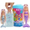 Barbie Color Reveal Chelsea duhová mořská panna