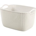 CURVER 226379 plastový košík KNIT 19L - krémový – Zbozi.Blesk.cz