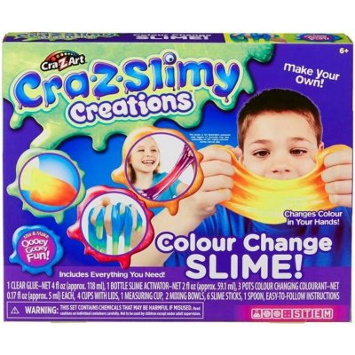 Cra-Z-Slimy Továrna na výrobu slizu měnicí barvy – Sleviste.cz