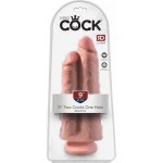 Pipedream King Cock 9" Two Cocks One Hole – Zboží Mobilmania