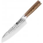 Santoku SaKuRo Japonský nůž z nerezové oceli Pakka-B 17,8 cm – Hledejceny.cz