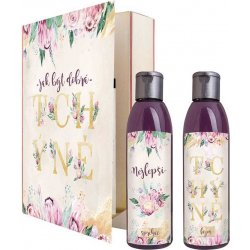 Bohemia Gifts Tchýně sprchový gel 200 ml + šampon na vlasy 200 ml kniha dárková sada