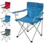RedCliffs COLOR Skládací rybářská campingová židle 81x51x42cm červená – Zboží Mobilmania
