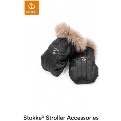 STOKKE Stroller Mittens rukavice Onyx Black – Zboží Dáma