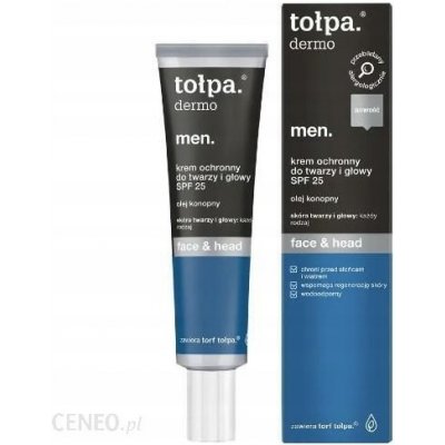 Tołpa Dermo Men Face & Head ochranný krém na obličej SPF 25 40 ml