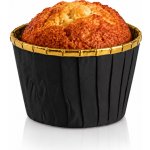Cake Star Alobalové pevné košíčky na muffiny hnědé se zlatým vnitřkem (50 ks) – Hledejceny.cz