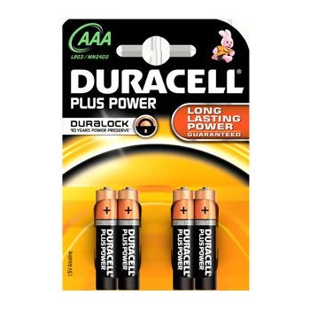 Duracell Plus Power AAA 4ks MN2400B4