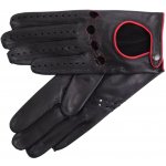 Špongr Dámské kožené řidičské rukavice KIARA černá/červená – Zboží Dáma Špongr Dámské kožené řidičské rukavice KIARA černá/červená – Zboží Dáma