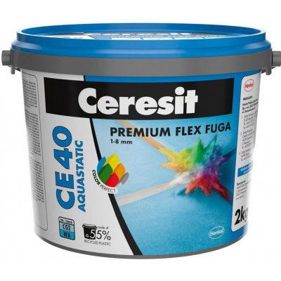 Ceresit CE 40 Spárovací hmota Aquastatic platinum (14) 5kg – Sleviste.cz
