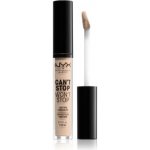 NYX Professional Make-up Can't Stop Won't Stop Tekutý korektor 02 Alabaster 3,5 ml – Zboží Mobilmania