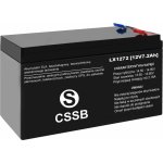 LTC 12V 7,2Ah LTC LX1270CS – Zboží Mobilmania