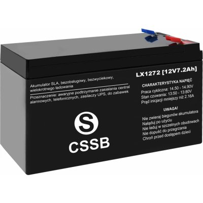 LTC 12V 7,2Ah LTC LX1270CS – Zboží Mobilmania