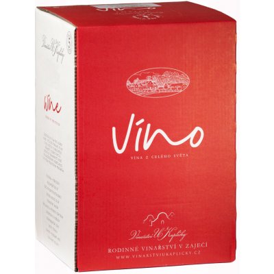 Vinařství u Kapličky Bag in box Cabernet Sauvignon červené suché 5 l