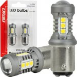 AMIO LED žárovky BAY15d P21/5W bílá, 15SMD 3030 12/24V - 2ks – Hledejceny.cz