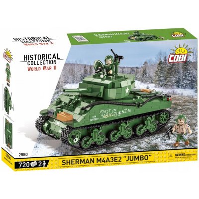 Cobi 2550 II WW Sherman M4A3E2 Jumbo – Zboží Dáma