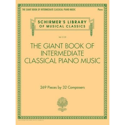 Giant Book of Intermediate Classical Piano Music noty na klavír – Hledejceny.cz