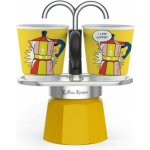 Bialetti Mini Express Set 2 Lichtenstein – Sleviste.cz
