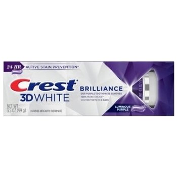 Crest 3D White Brilliance Luminous Purple bělicí zubní pasta 99 g