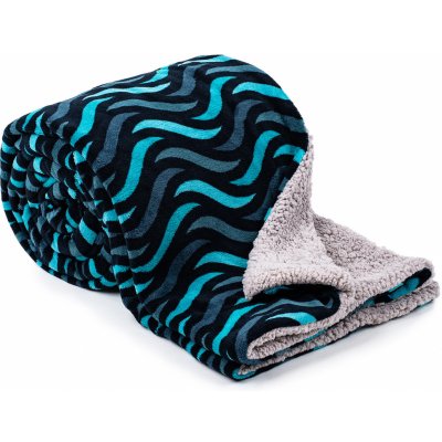 4Home Beránková deka Blue Wave 150x200 – Hledejceny.cz