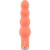 Vibrátor You2Toys Silikonový malý s kuličkovým tělem Peachy Mini Beads 16,5 cm 4 cm