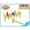 Dřevěná hračka 2-Play Zatloukátko s kladívkem