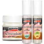 Pentart Chameleon perleťová akrylová barva 50 ml ŽLUTÁ-MODRÁ – Zboží Dáma