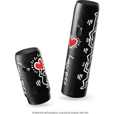 Elektrická sada na víno Keith Haring Vacu Vin - USB, včetně Li-ion baterie – Hledejceny.cz
