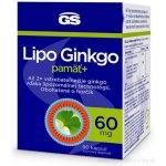 GS Lipo Ginkgo paměť+ 60 mg 60 kapslí – Hledejceny.cz