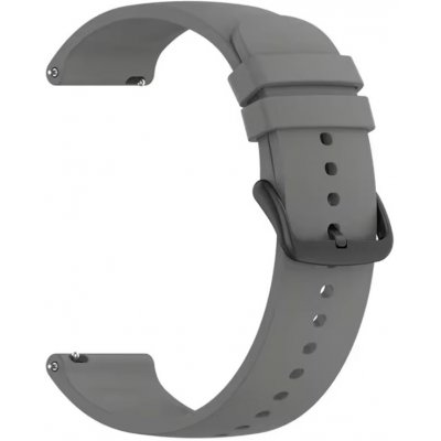 Madvell Silikonový řemínek šedá s hranatou sponou – Zboží Dáma