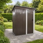 BestBerg BBSH-305G 1,4 m² 162 x 181 x 86 cm šedá – Zboží Dáma